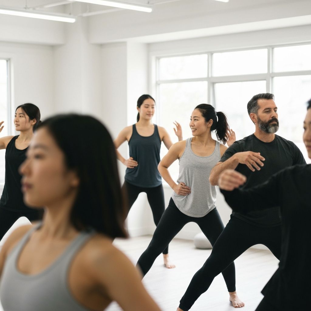 Movement practice session at Bekind